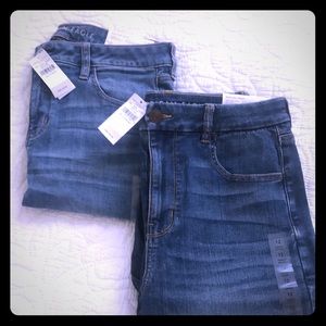American Eagle AE Jeggings Jeans 12 short